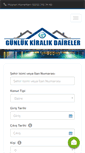 Mobile Screenshot of gunlukkiralikdaireler.com
